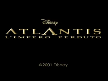 Disney Atlantis - L Impero Perduto (IT) screen shot title